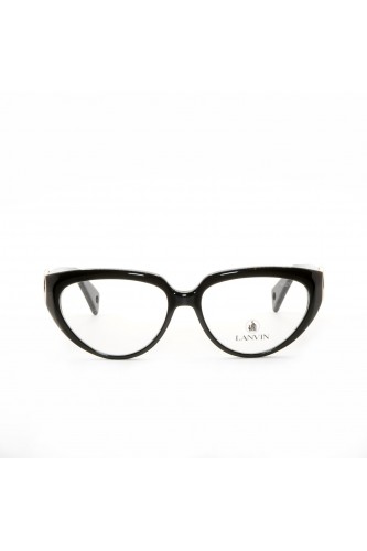 Lanvin - Occhiali da vista in celluloide cat eye per donna nero - LNV2600 001 2