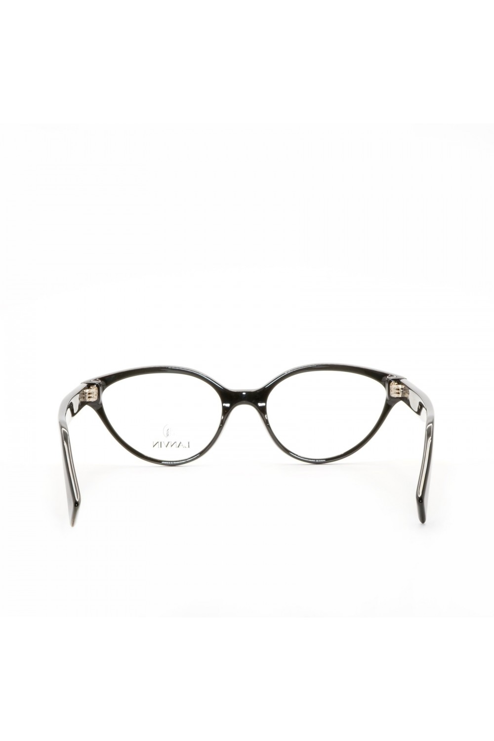 Lanvin - Occhiali da vista in celluloide cat eye per donna nero - LNV2607 001