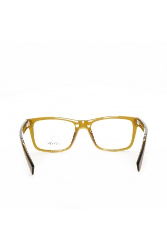 Lanvin - Occhiali da vista in celluloide rettangolare per uomo verde - LNV2612