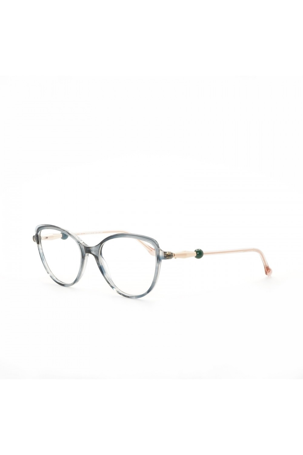 RES/REI - Occhiali da vista in celluloide cat eye per donna grigio - OYSTER 604