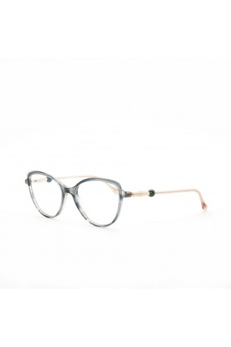 RES/REI - Occhiali da vista in celluloide cat eye per donna grigio - OYSTER 604