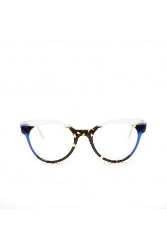 RES/REI - Occhiali da vista in celluloide tondi per donna fantasia - FACET 510 2