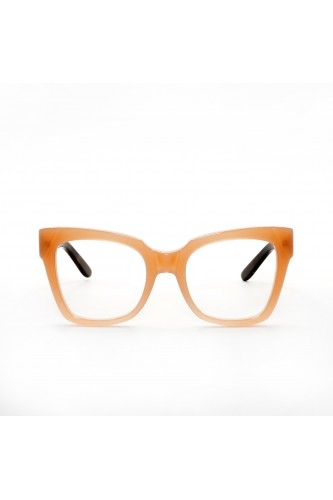 Guardami Male - Occhiali da vista in celluloide squadrati per donna rosa - 2