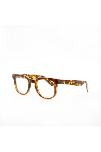Guardami Male - Occhiali da vista in celluloide squadrati unisex tartarugato -