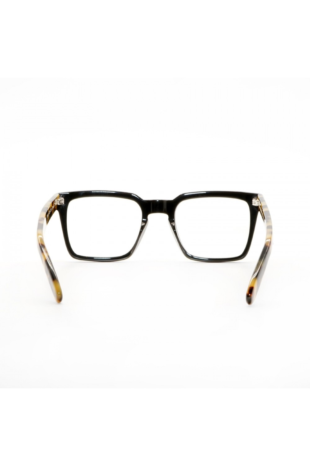 Guardami Male - Occhiali da vista in celluloide squadrati unisex nero - TR1M1