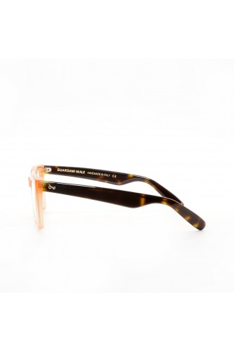 Guardami Male - Occhiali da vista in celluloide squadrati unisex rosa - TR1M1