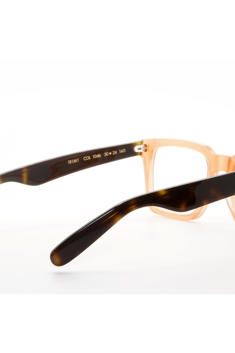 Guardami Male - Occhiali da vista in celluloide squadrati unisex rosa - TR1M1