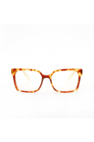 Guardami Male - Occhiali da vista in celluloide rettangolari unisex tartarugato 2