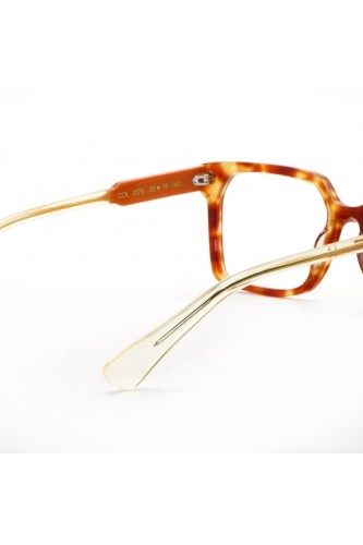 Guardami Male - Occhiali da vista in celluloide rettangolari unisex tartarugato