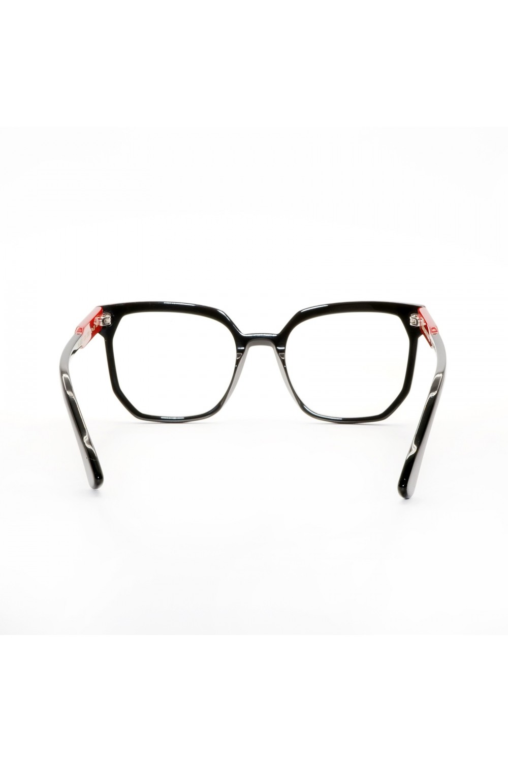 Guardami Male - Occhiali da vista in celluloide squadrati per donna nero -