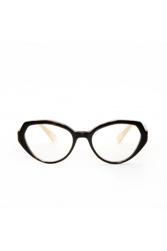 Guardami Male - Occhiali da vista in celluloide cat eye per donna nero - WHAT? 2