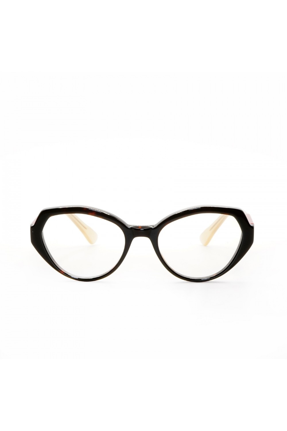 Guardami Male - Occhiali da vista in celluloide cat eye per donna nero - WHAT?