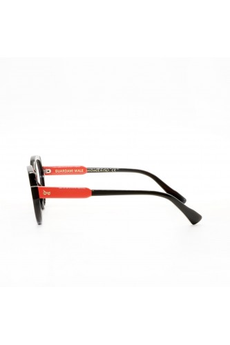 Guardami Male - Occhiali da vista in celluloide cat eye per donna nero - WHAT?