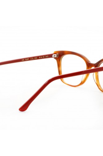 Guardami Male - Occhiali da vista in celluloide cat eye per donna tartarugato