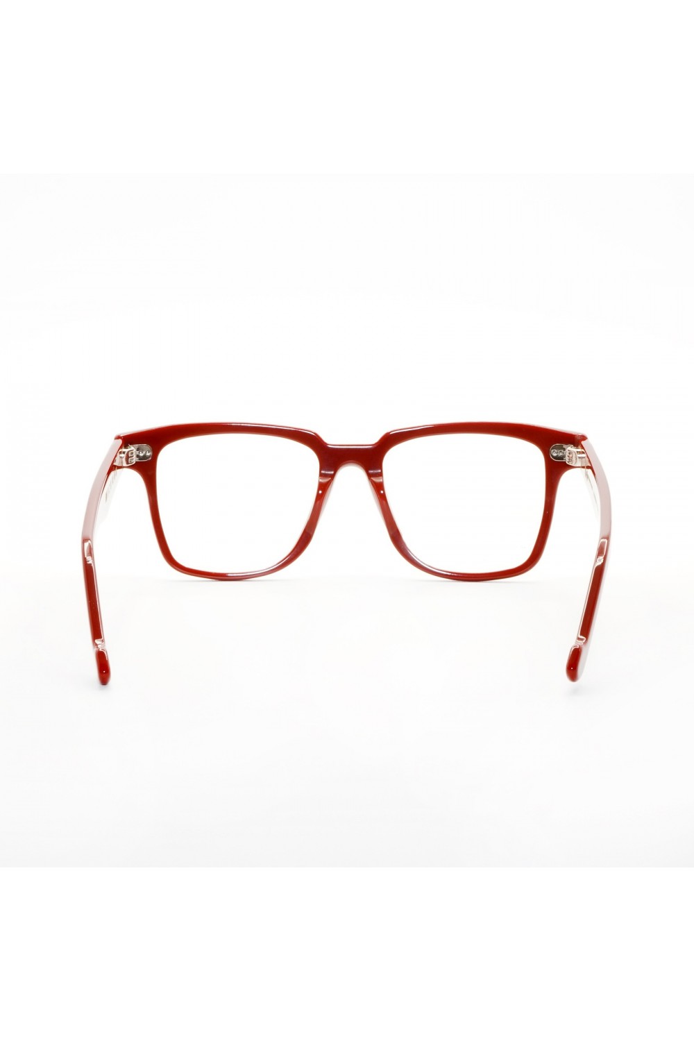 Guardami Male - Occhiali da vista in celluloide squadrati per uomo rosso - OMO