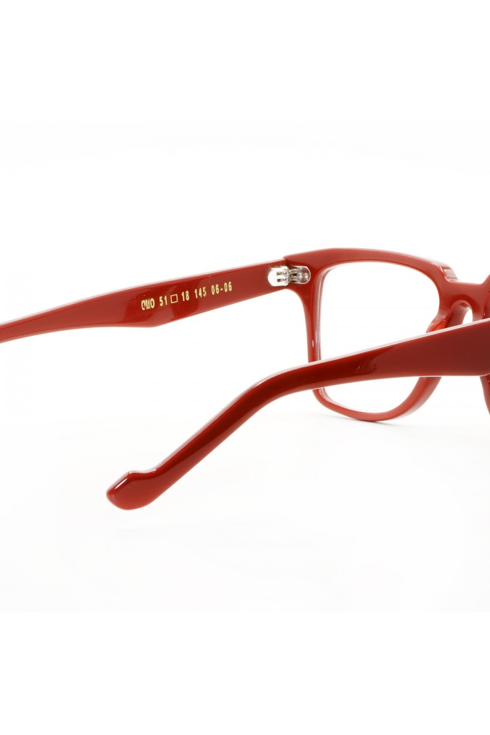 Guardami Male - Occhiali da vista in celluloide squadrati per uomo rosso - OMO