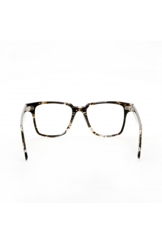 Guardami Male - Occhiali da vista in celluloide squadrati per uomo tartarugato