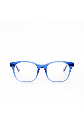 Guardami Male - Occhiali da vista in celluloide squadrati per uomo blu - 2