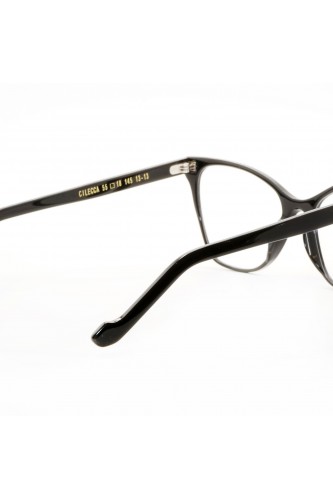 Guardami Male - Occhiali da vista in celluloide cayt eye per donna nero -