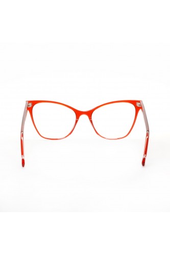 Guardami Male - Occhiali da vista in celluloide cayt eye per donna rosso -