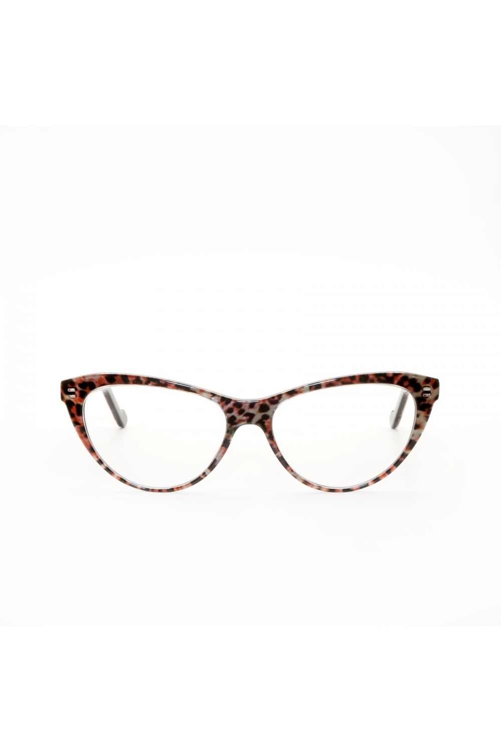 Guardami Male - Occhiali da vista in celluloide cat eye per donna animalier -