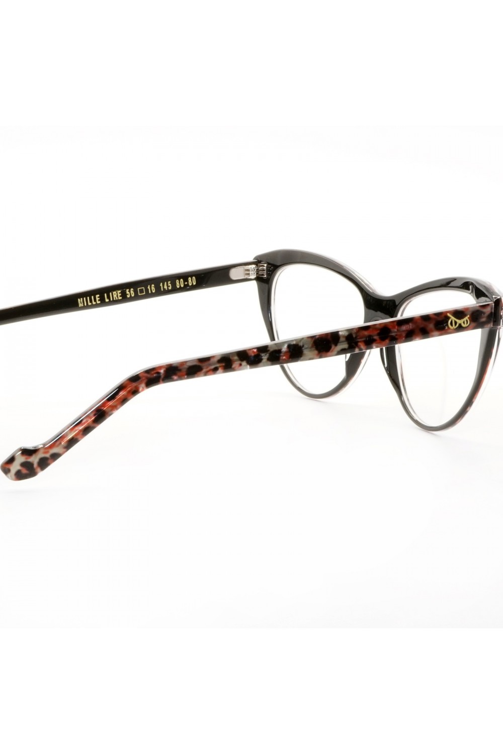 Guardami Male - Occhiali da vista in celluloide cat eye per donna animalier -