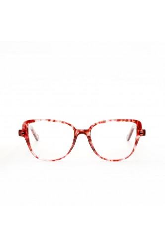 Guardami Male - Occhiali da vista in celluloide cat eye per donna fucsia -