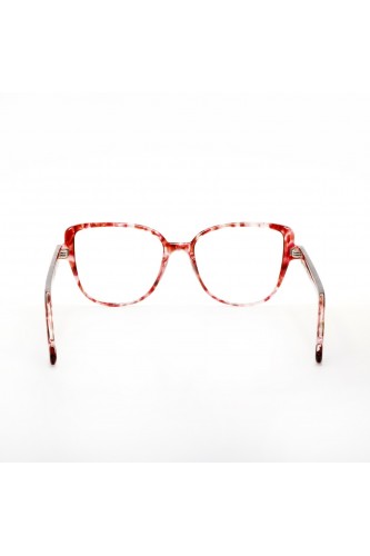 Guardami Male - Occhiali da vista in celluloide cat eye per donna fucsia -