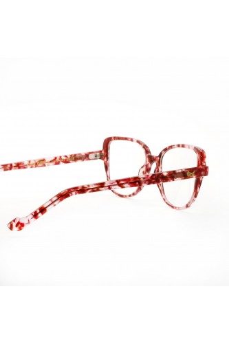 Guardami Male - Occhiali da vista in celluloide cat eye per donna fucsia -