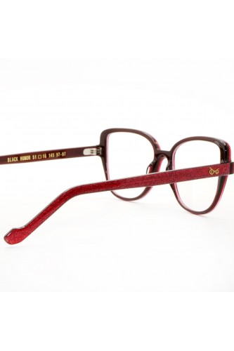 Guardami Male - Occhiali da vista in celluloide cat eye per donna fucsia -