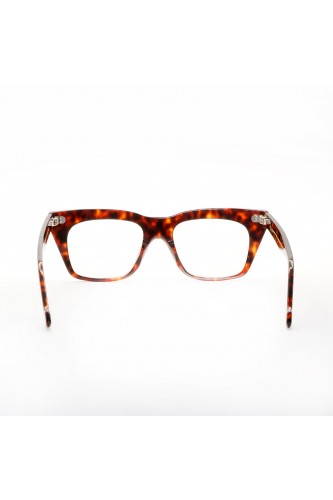 Guardami Male - Occhiali da vista in celluloide rettangolari unisex tartarugato