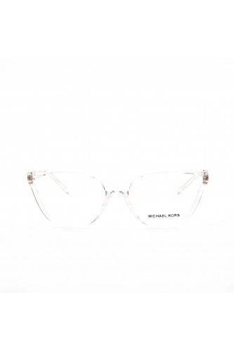 Michael Kors - Occhiali da vista in celluloide cat eye per donna trasparente -