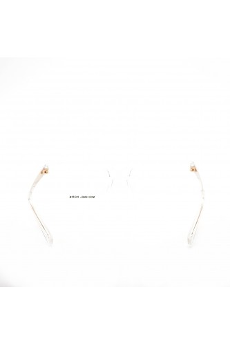 Michael Kors - Occhiali da vista in celluloide cat eye per donna trasparente -