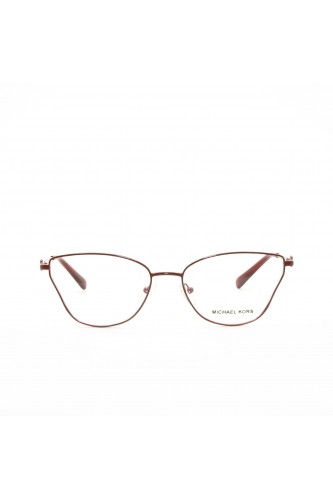 Michael Kors - Occhiali da vista in metallo cat eye per donna rosso - MK3039