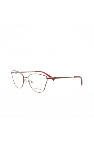 Michael Kors - Occhiali da vista in metallo cat eye per donna rosso - MK3039