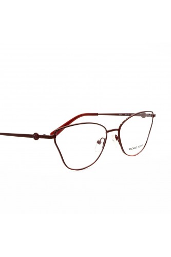 Michael Kors - Occhiali da vista in metallo cat eye per donna rosso - MK3039