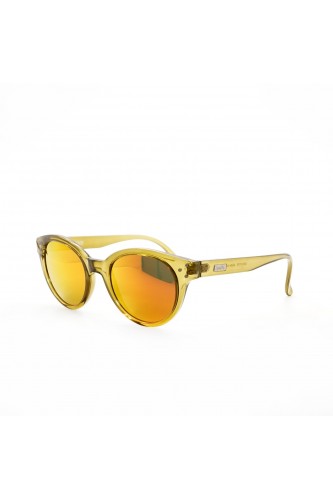 Spektre - Occhiali da sole in celluloide tondi unisex giallo - VITESSE G3