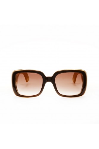 Marc Jacobs - Occhiali da sole in celluloide rettangolari per donna marrone - 2