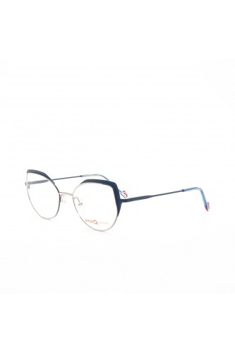 Etnia Barcelona - Occhiali da vista in metallo cat eye per donna blu -