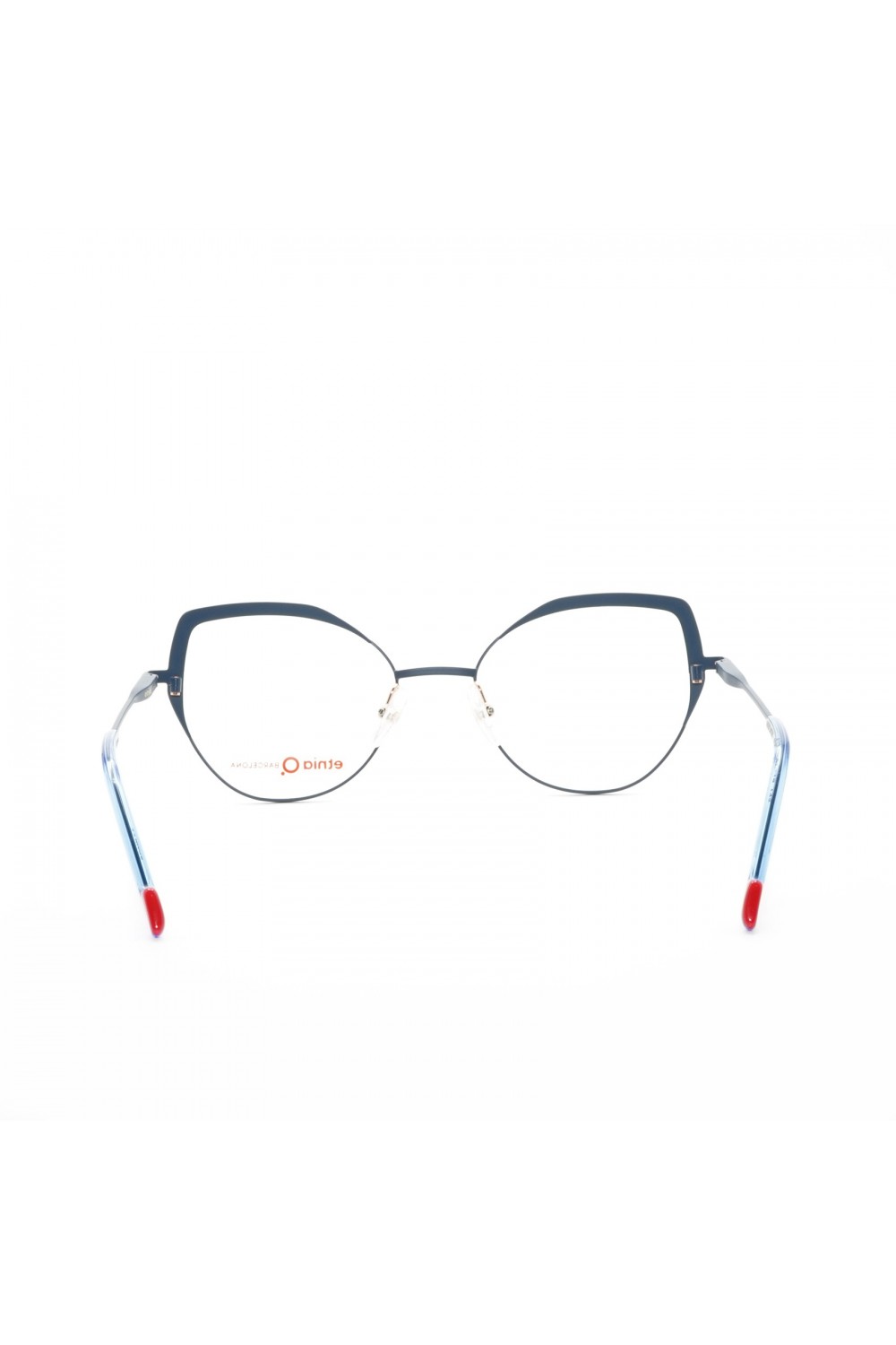 Etnia Barcelona - Occhiali da vista in metallo cat eye per donna blu -