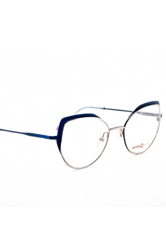 Etnia Barcelona - Occhiali da vista in metallo cat eye per donna blu -