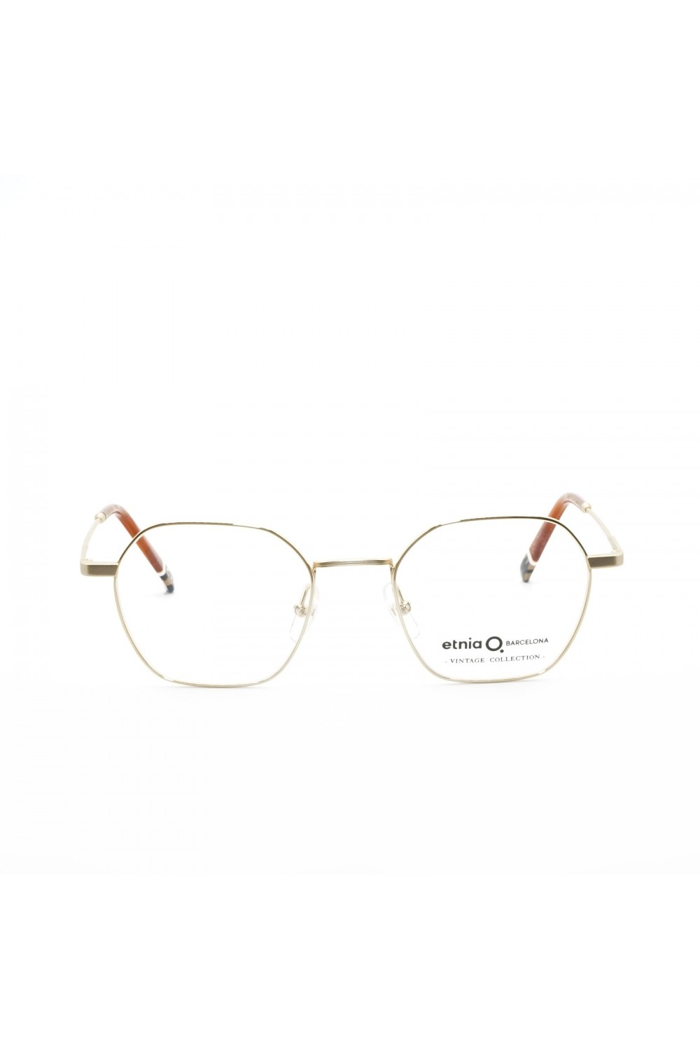 Etnia Barcelona - Occhiali da vista in metallo esagonali unisex oro - SHNEIDER