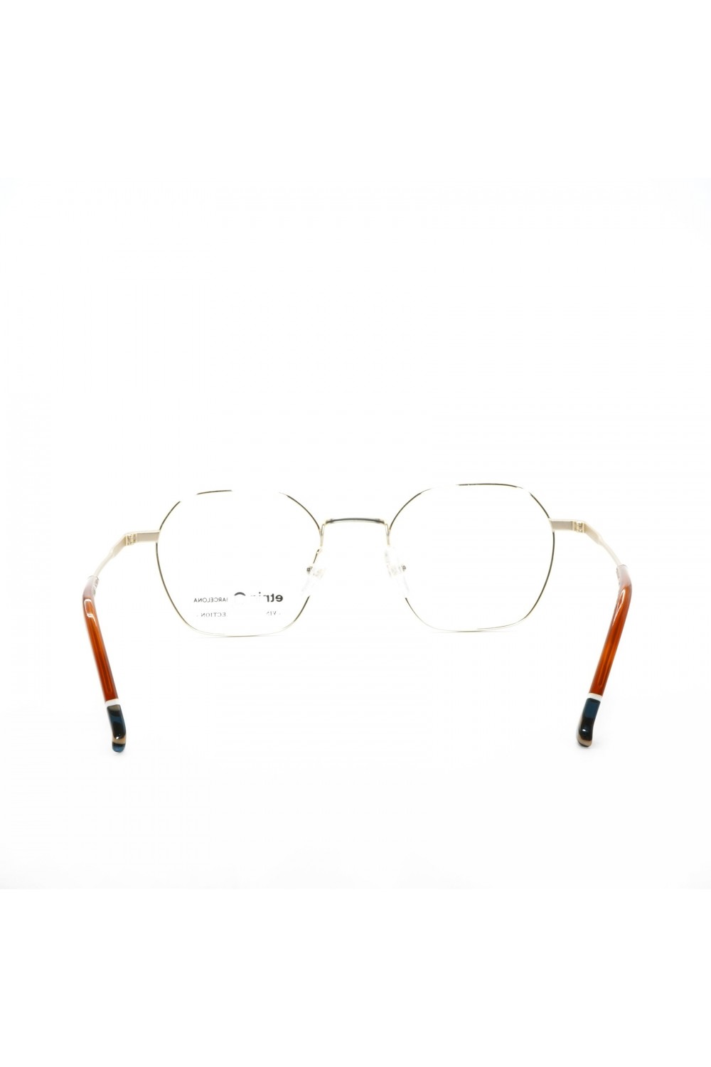 Etnia Barcelona - Occhiali da vista in metallo esagonali unisex oro - SHNEIDER