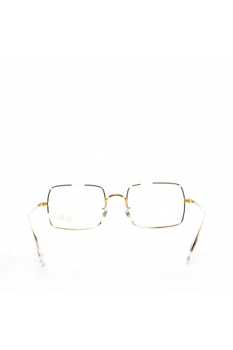Ray-Ban - Occhiali da vista in metallo rettangolari per donna oro - RB1969 3104