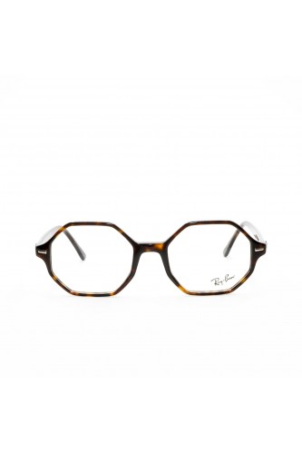 Ray-Ban - Occhiali da vista in celluloide esagonali unisex tartarugato - RB5472 2