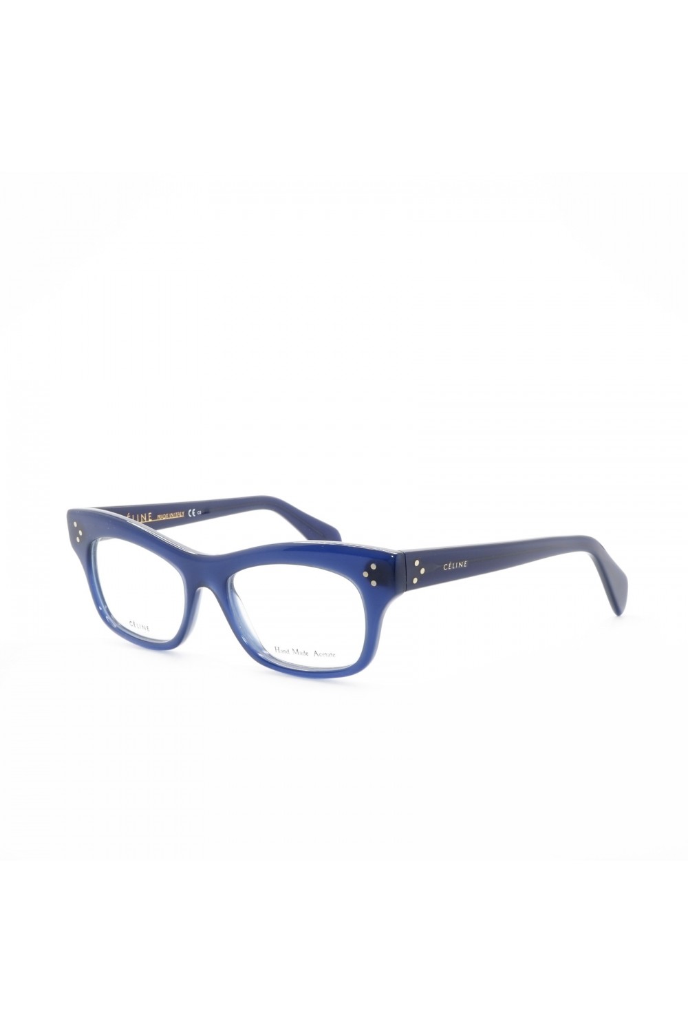 Celine - Occhiali da vista in celluloide cat eye per donna blu - CL41303 M23