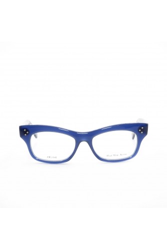 Celine - Occhiali da vista in celluloide cat eye per donna blu - CL41303 M23 2