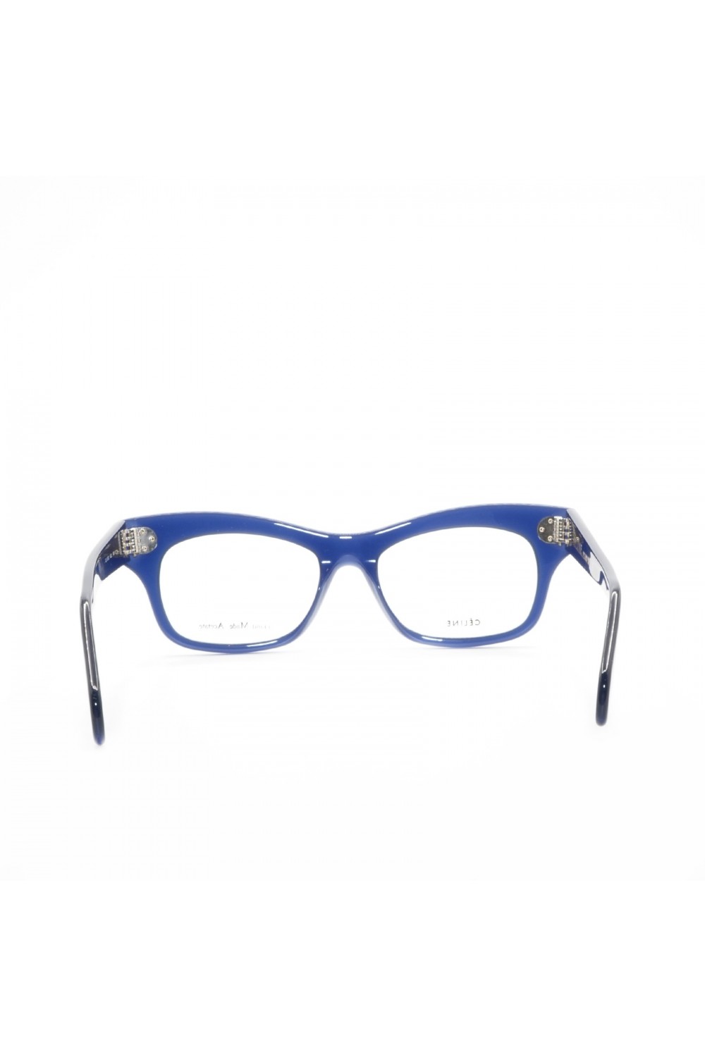 Celine - Occhiali da vista in celluloide cat eye per donna blu - CL41303 M23