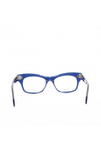 Celine - Occhiali da vista in celluloide cat eye per donna blu - CL41303 M23