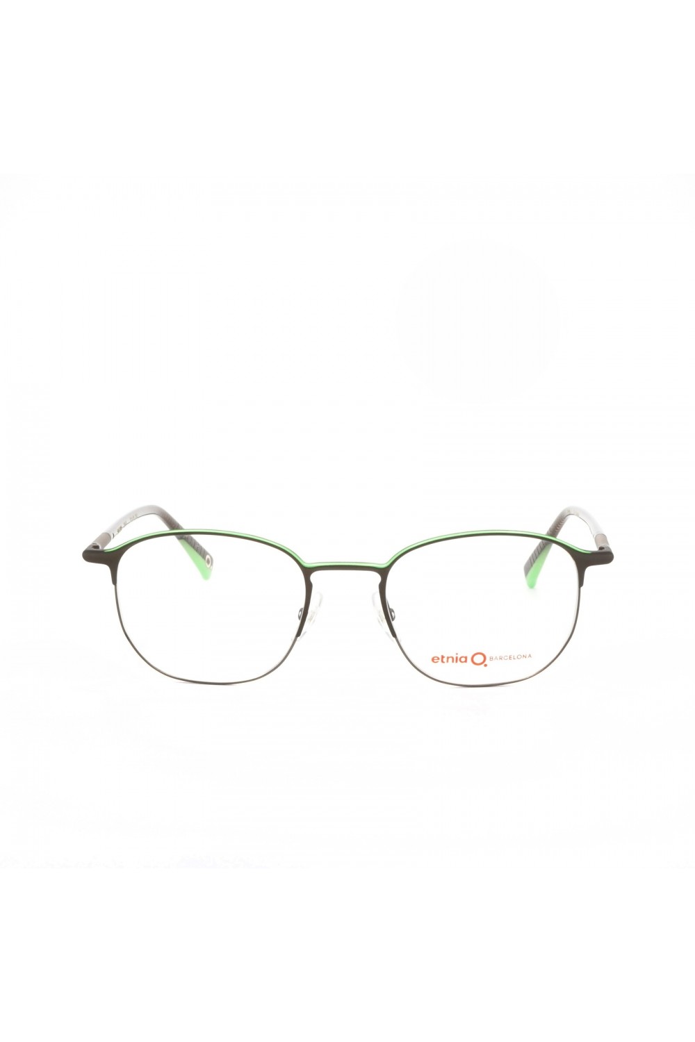 Etnia Barcelona - Occhiali da vista in metallo squadrati per uomo marrone -